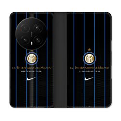 Housse Cuir Portefeuille Pour Honor Magic 8 Pro 5G Foot Inter Milan
