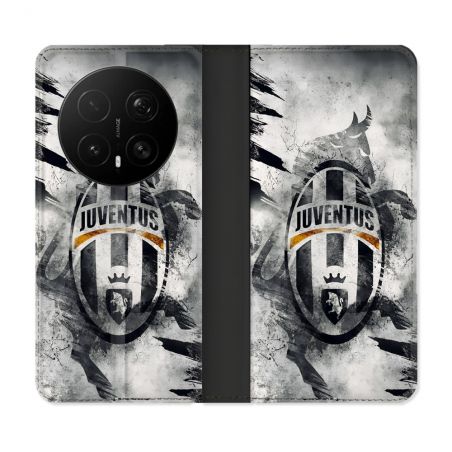 Housse Cuir Portefeuille Pour Honor Magic 8 Pro 5G Foot Juventus Turin