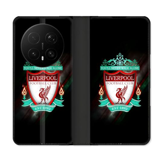 Housse Cuir Portefeuille Pour Honor Magic 8 Pro 5G Foot Liverpool