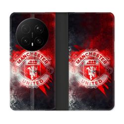 Housse Cuir Portefeuille Pour Honor Magic 8 Pro 5G Foot Manchester United