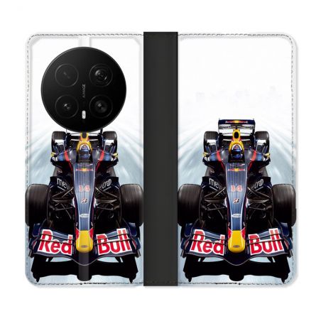 Housse Cuir Portefeuille Pour Honor Magic 8 Pro 5G Formule 1 F1 Red Bull