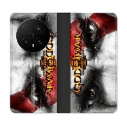 Housse Cuir Portefeuille Pour Honor Magic 8 Pro 5G God Of War GOW
