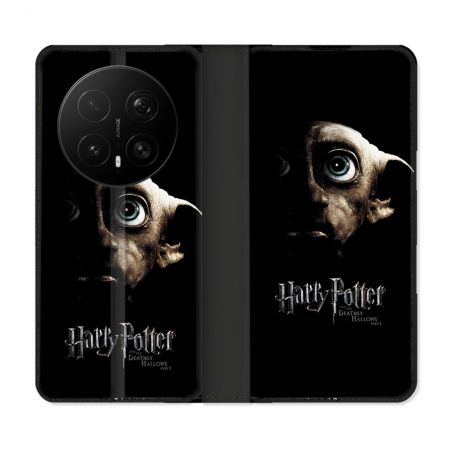 Housse Cuir Portefeuille Pour Honor Magic 8 Pro 5G Harry Potter Hollows Dobby