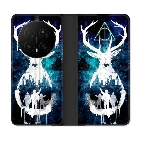 Housse Cuir Portefeuille Pour Honor Magic 8 Pro 5G Harry Potter Patronome