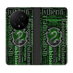 Housse Cuir Portefeuille Pour Honor Magic 8 Pro 5G Harry Potter Serpentar