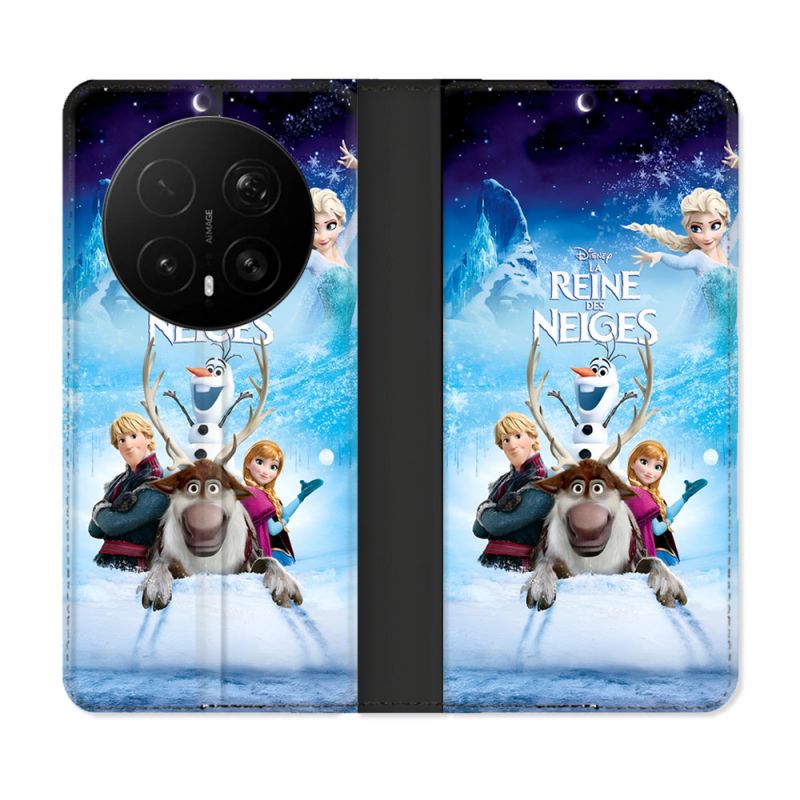 Housse Cuir Portefeuille Pour Honor Magic 8 Pro 5G La Reine Des Neiges