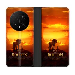 Housse Cuir Portefeuille Pour Honor Magic 8 Pro 5G Le Roi Lion Affiche