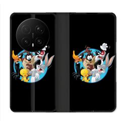 Housse Cuir Portefeuille Pour Honor Magic 8 Pro 5G Looney Tunes