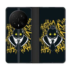 Housse Cuir Portefeuille Pour Honor Magic 8 Pro 5G Manga Assassination Classroom Kuro Noir