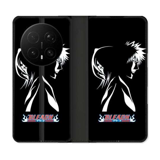 Housse Cuir Portefeuille Pour Honor Magic 8 Pro 5G Manga Bleach Duo