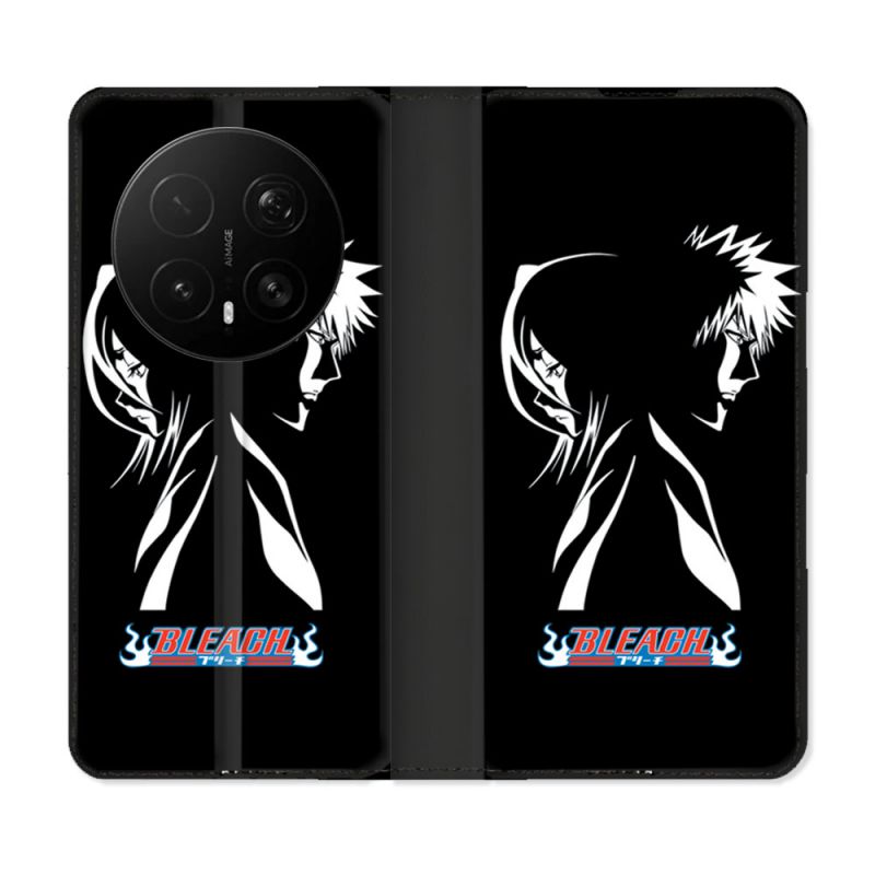 Housse Cuir Portefeuille Pour Honor Magic 8 Pro 5G Manga Bleach Duo