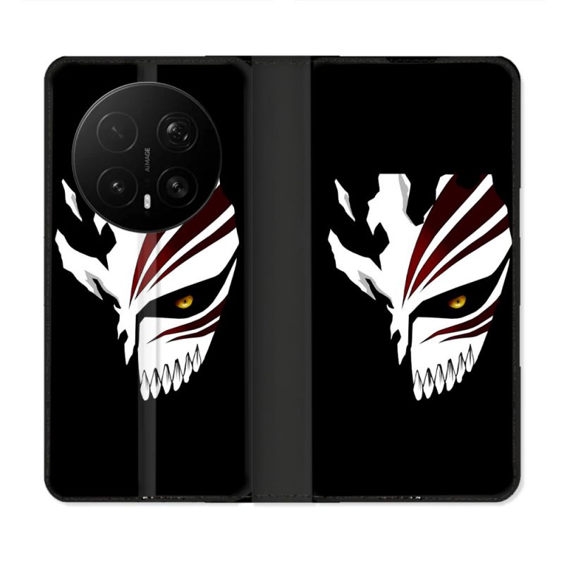 Housse Cuir Portefeuille Pour Honor Magic 8 Pro 5G Manga Bleach Masque