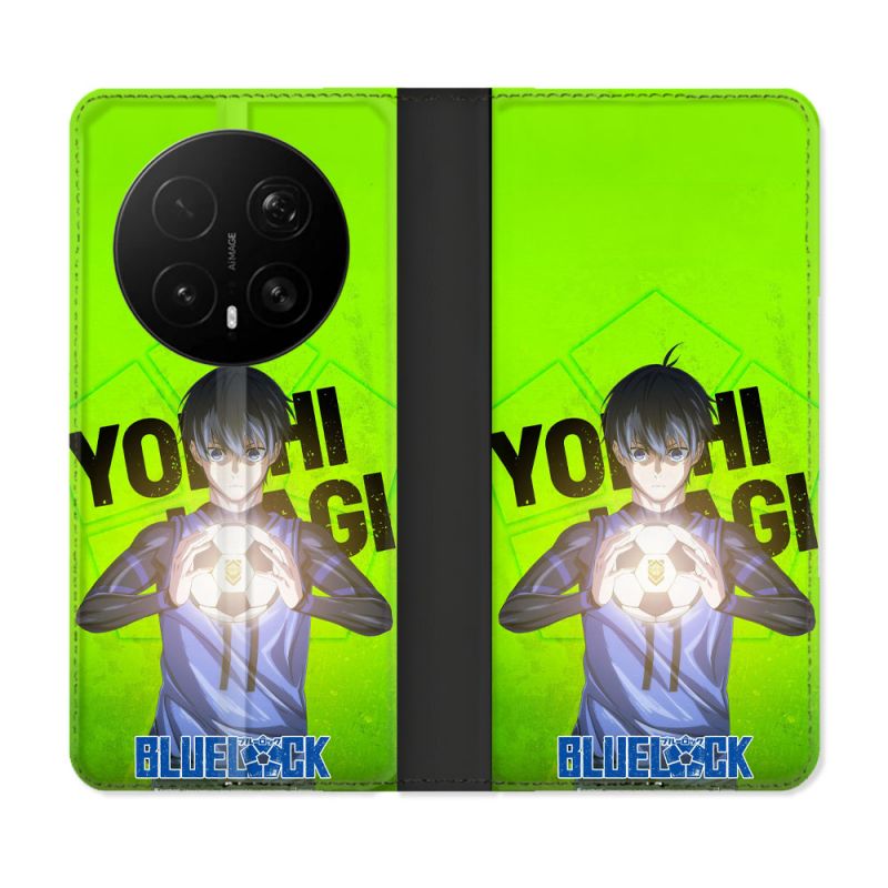 Housse Cuir Portefeuille Pour Honor Magic 8 Pro 5G Manga Blue Lock Yoichi Isagi