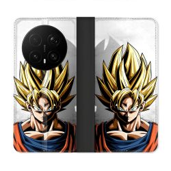 Housse Cuir Portefeuille Pour Honor Magic 8 Pro 5G Manga Dragon Ball Sangoku Portrait