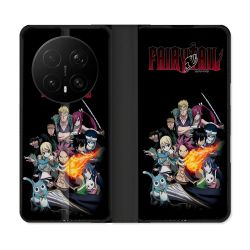 Housse Cuir Portefeuille Pour Honor Magic 8 Pro 5G Manga Fairy Tail Logo Team
