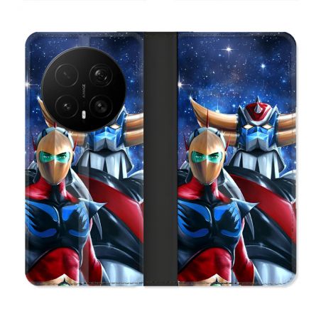 Housse Cuir Portefeuille Pour Honor Magic 8 Pro 5G Manga Goldorak