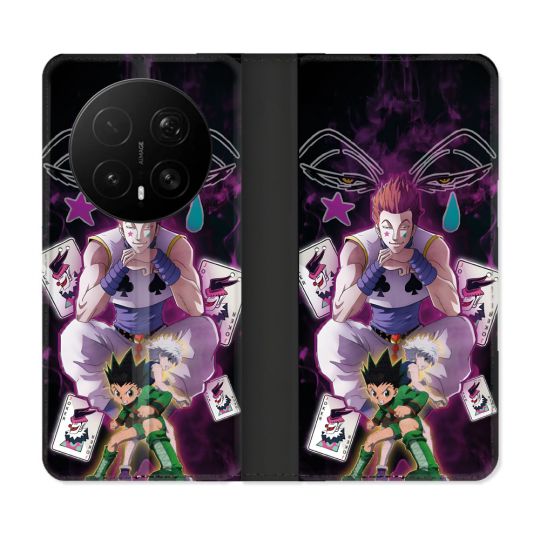 Housse Cuir Portefeuille Pour Honor Magic 8 Pro 5G Manga Hunter X Hunter Hisoka