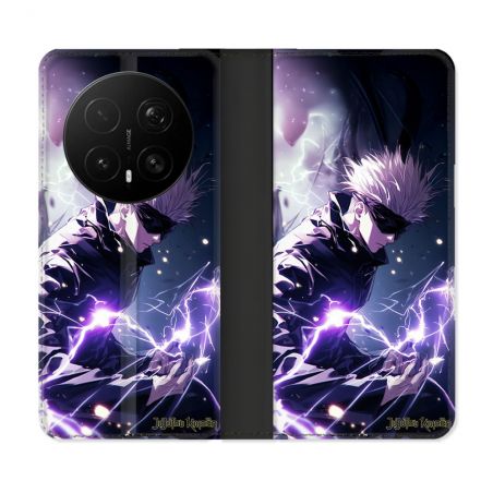 Housse Cuir Portefeuille Pour Honor Magic 8 Pro 5G Manga Jujutsu Kaisen Gojo Saturo