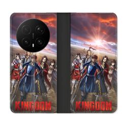 Housse Cuir Portefeuille Pour Honor Magic 8 Pro 5G Manga Kingdom Affiche