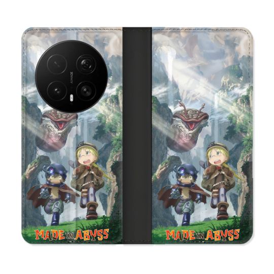 Housse Cuir Portefeuille Pour Honor Magic 8 Pro 5G Manga Made In Abyss Affiche