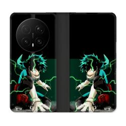 Housse Cuir Portefeuille Pour Honor Magic 8 Pro 5G Manga My Hero Academia Deku