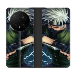 Housse Cuir Portefeuille Pour Honor Magic 8 Pro 5G Manga Naruto Kakashi