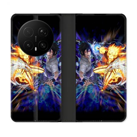 Housse Cuir Portefeuille Pour Honor Magic 8 Pro 5G Manga Naruto VS