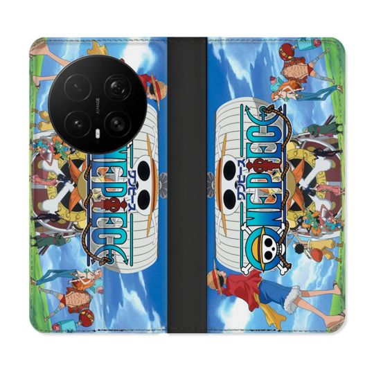 Housse Cuir Portefeuille Pour Honor Magic 8 Pro 5G Manga One Piece Sunny