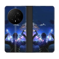 Housse Cuir Portefeuille Pour Honor Magic 8 Pro 5G Manga SAO sword Art Online Epee