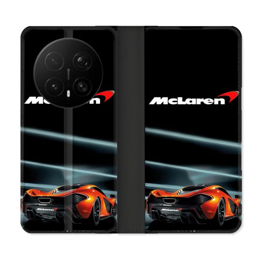 Housse Cuir Portefeuille Pour Honor Magic 8 Pro 5G Mc Laren