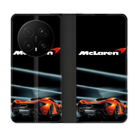 Housse Cuir Portefeuille Pour Honor Magic 8 Pro 5G Mc Laren