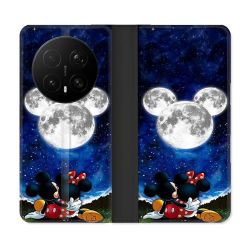 Housse Cuir Portefeuille Pour Honor Magic 8 Pro 5G Mickey Minnie