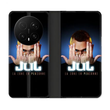 Housse Cuir Portefeuille Pour Honor Magic 8 Pro 5G Musique Jul Signe