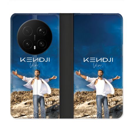 Housse Cuir Portefeuille Pour Honor Magic 8 Pro 5G Musique Kendji