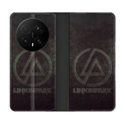 Housse Cuir Portefeuille Pour Honor Magic 8 Pro 5G Musique Rock Linkin Park