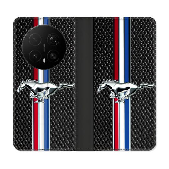 Housse Cuir Portefeuille Pour Honor Magic 8 Pro 5G Mustang
