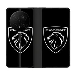 Housse Cuir Portefeuille Pour Honor Magic 8 Pro 5G Peugeot