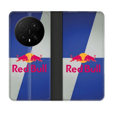 Housse Cuir Portefeuille Pour Honor Magic 8 Pro 5G Red Bull Classique