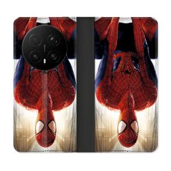 Housse Cuir Portefeuille Pour Honor Magic 8 Pro 5G Spiderman Invers