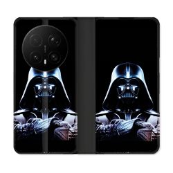Housse Cuir Portefeuille Pour Honor Magic 8 Pro 5G Star Wars - Dark Vador Noir