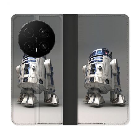 Housse Cuir Portefeuille Pour Honor Magic 8 Pro 5G Star Wars - R2D2