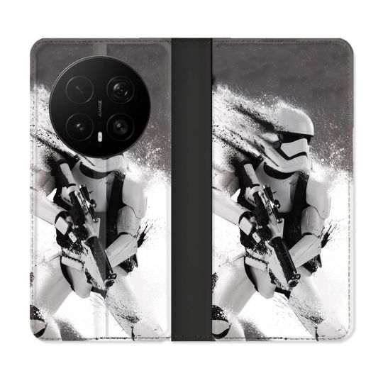 Housse Cuir Portefeuille Pour Honor Magic 8 Pro 5G Star Wars - Trooper