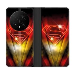 Housse Cuir Portefeuille Pour Honor Magic 8 Pro 5G Superman Logo