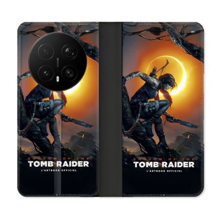 Housse Cuir Portefeuille Pour Honor Magic 8 Pro 5G Tomb Raider