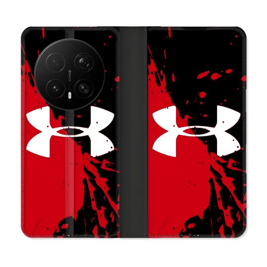 Housse Cuir Portefeuille Pour Honor Magic 8 Pro 5G Under Armour