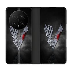 Housse Cuir Portefeuille Pour Honor Magic 8 Pro 5G Viking
