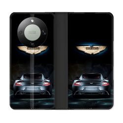 Housse Cuir Portefeuille Pour Honor Magic 8 Lite 5G Aston Martin
