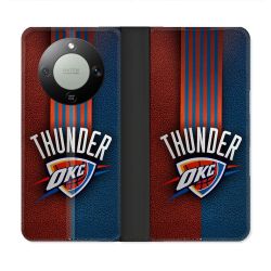 Housse Cuir Portefeuille Pour Honor Magic 8 Lite 5G Basket Oklahoma City Thunder