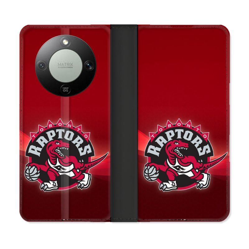 Housse Cuir Portefeuille Pour Honor Magic 8 Lite 5G Basket Toronto Raptors