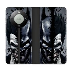 Housse Cuir Portefeuille Pour Honor Magic 8 Lite 5G Batman Joker
